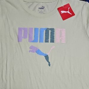 Puma Pastel Logo Tee